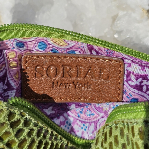 Sorial 4pc. Leather python wristlet coin purses - Picture 10 of 10